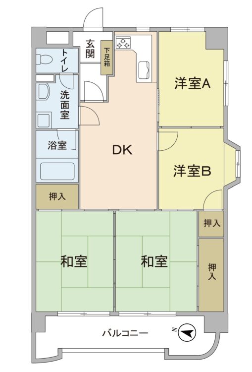 新栄EP板付間取り図