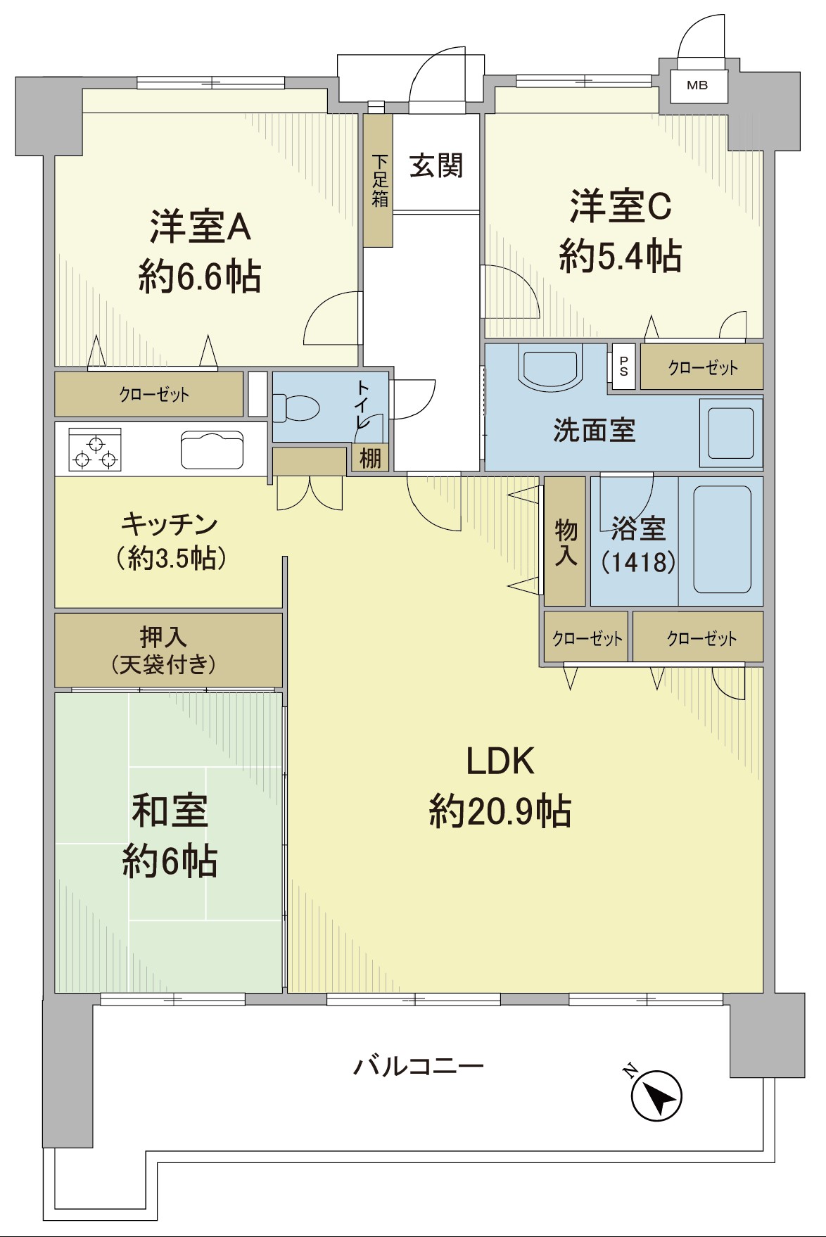 																		   																			   																				   																					   アンピール博多駅間取り																				   																			   																		   																		   