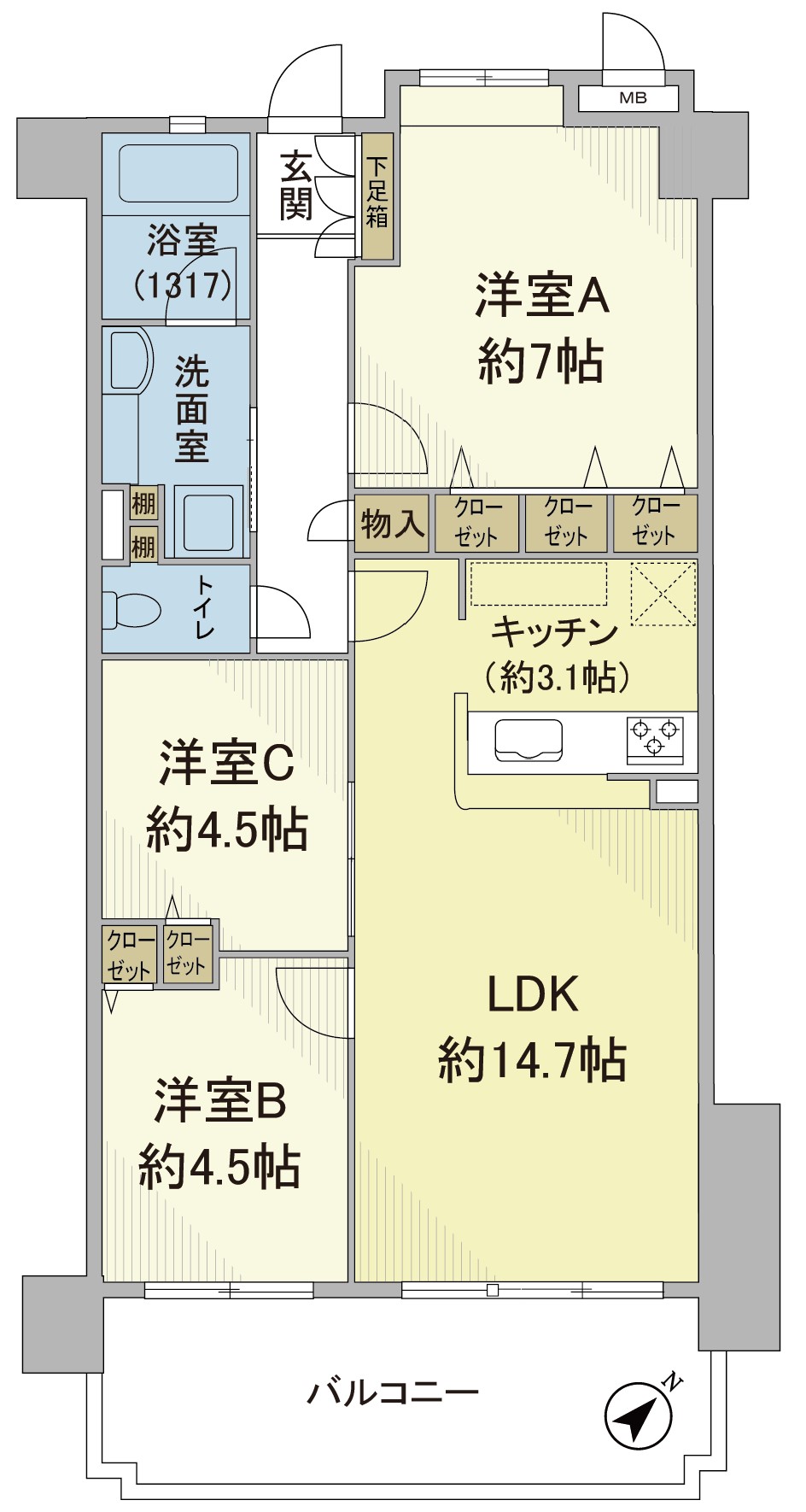 																		   																			   																				   																					   モントーレ竹下間取り																				   																			   																		   																		   