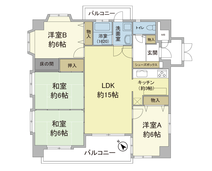 																		   																			   																				   																					   プリメール吉塚公園間取り																				   																			   																		   																		   