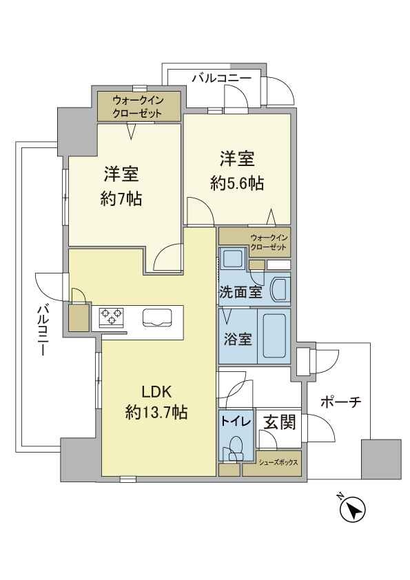 																		   																			   																				   																					   デュ・レジア博多住吉間取り																				   																			   																		   																		   