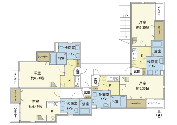 物件間取り図
